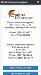 Mobile Screenshot of empireinsagency.com